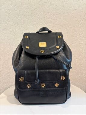 MCM Studded Backpack made in Germany